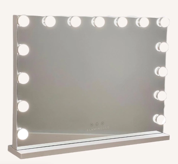 FLAMINGUEO Specchio con luci LED per trucco stile Hollywood con USB - KIM