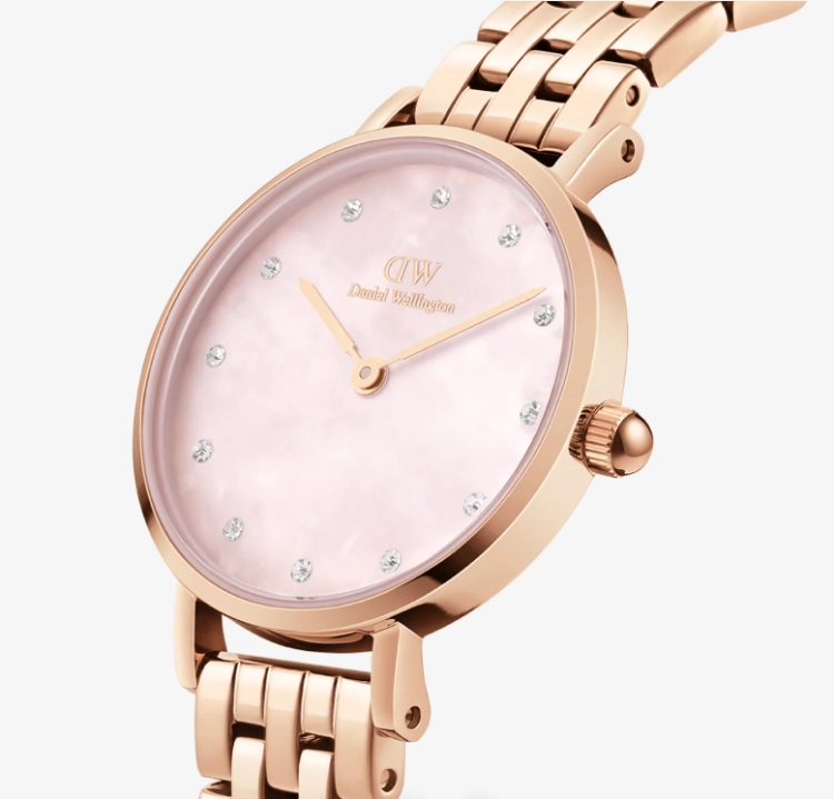 DANIEL WELLINGTON PETITE LUMINE 5-LINK MELROSE MOP - Daniel Wellington