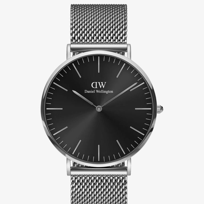 DANIEL WELLINGTON CLASSIC MESH ONYX