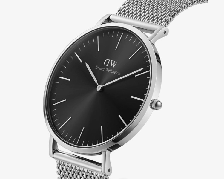 DANIEL WELLINGTON CLASSIC MESH ONYX - Daniel Wellington