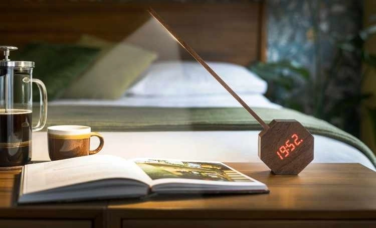 GINGKO Octagon One Plus Portable Alarm Clock Desk Light