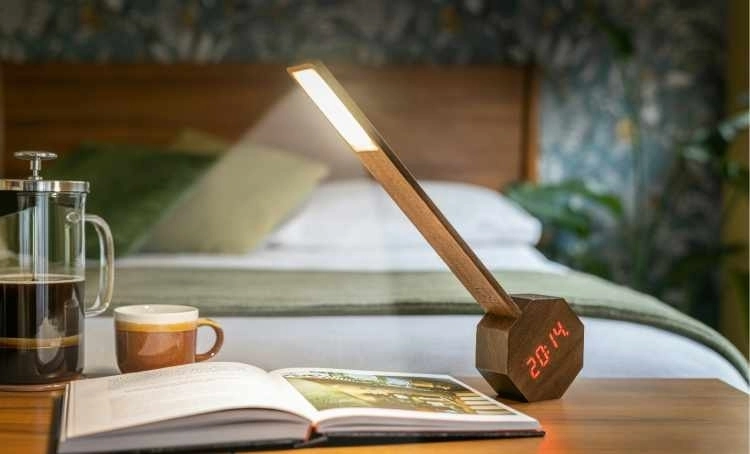 GINGKO Octagon One Plus Portable Alarm Clock Desk Light - GINGKO