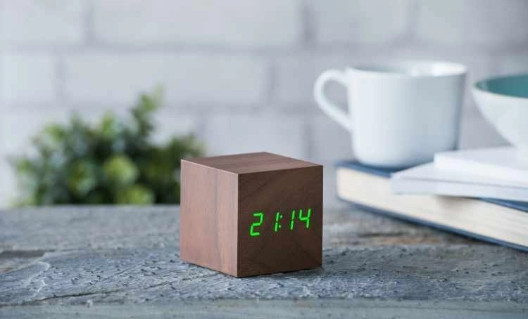 GINGKO Cube Click Clock - GINGKO