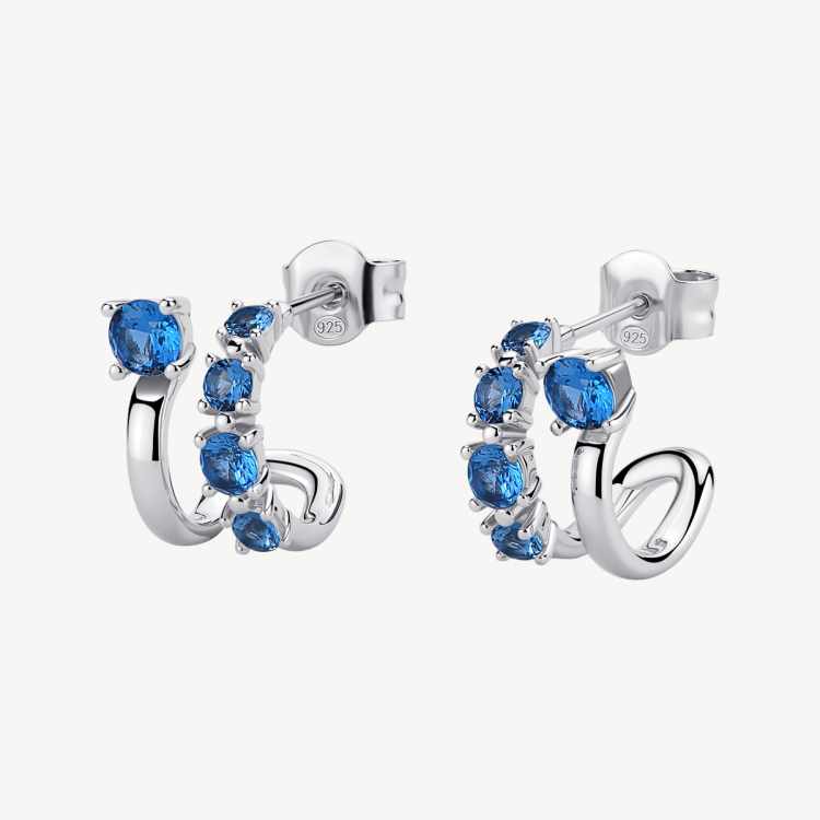 Brosway Orecchini FANCY Argento 925‰ Freedom Blue