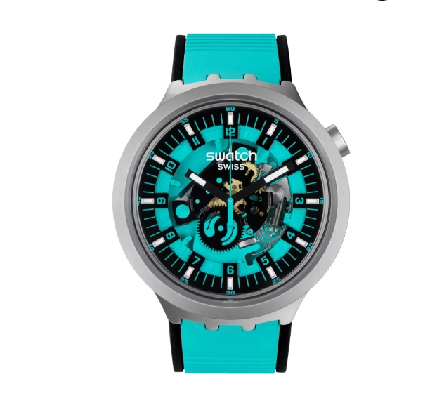 SWATCH BIG BOLD IRONY MINT TRIM