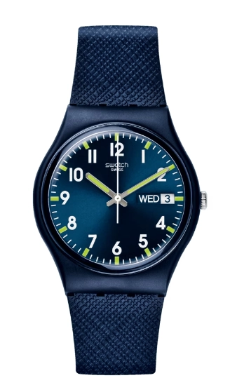 SWATCH CLASSIC SIR BLUE