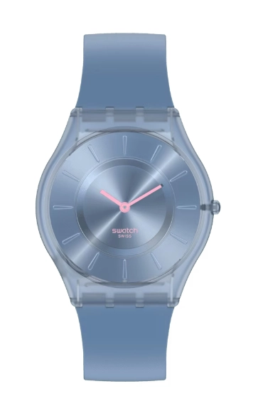 SWATCH MONTHLY DROPS DENIM BLUE