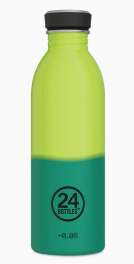 24 BOTTLES URBAN BOTTLE REACTIVE II YELLOW/GREEN - 500 ML