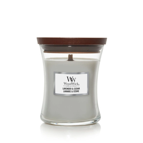 Woodwick hourglass LAVENDER & CEDAR - WoodWick