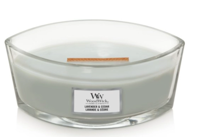 woodwick ellipse Lavender & Cedar