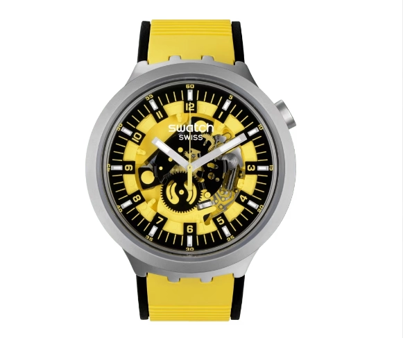 SWATCH BIG BOLD IRONY BOLDEN YELLOW