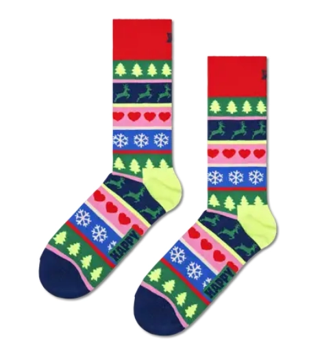 HAPPY SOCK Christmas Stripe Sock - Happy Socks