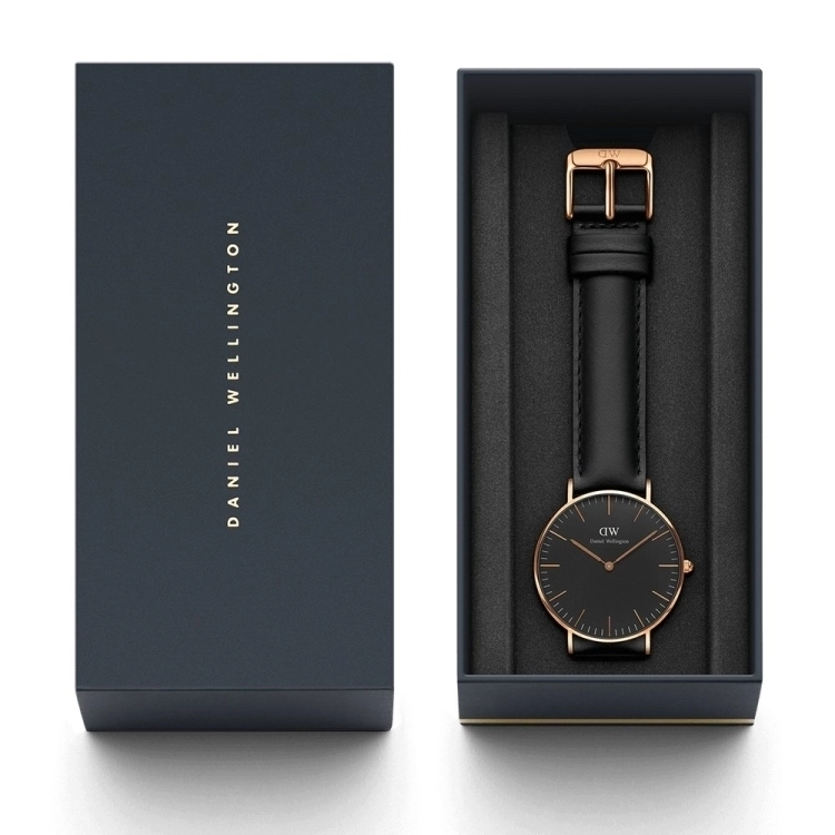 DANIEL WELLINGTON OROLOGIO CLASSIC BLACK 36MM SHEFFIELD - Daniel Wellington