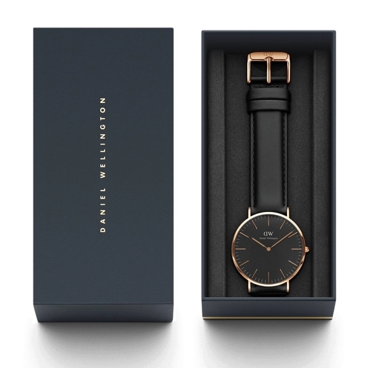 DANIEL WELLINGTON OROLOGIO CLASSIC BLACK 40MM SHEFFIELD - Daniel Wellington