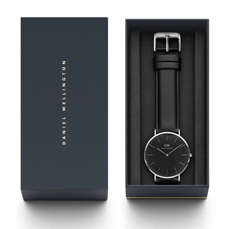 DANIEL WELLINGTON OROLOGIO CLASSIC BLACK 40MM SHEFFIELD - Daniel Wellington