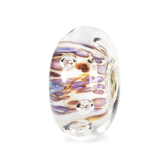 TROLLBEADS Cresta di Bolle Viola