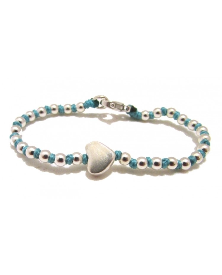 BRACCIALE SPADARELLA SPBR331 DONNA 17CM - Cuore centrale pieno