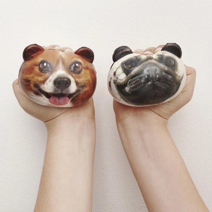 KIKKERLAND DOG STRESS BALLS - Kikkerland