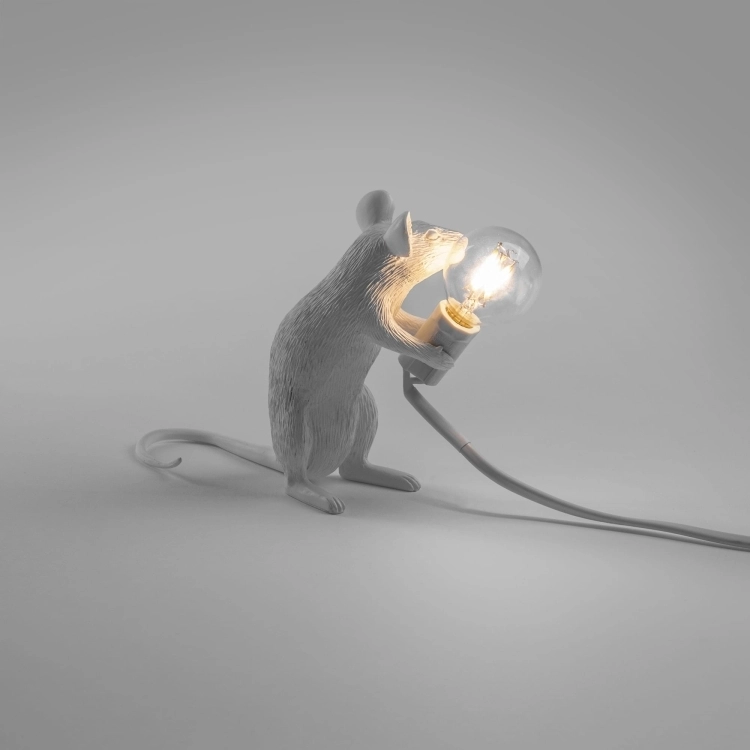 SELETTI Mouse Lamp Sitting