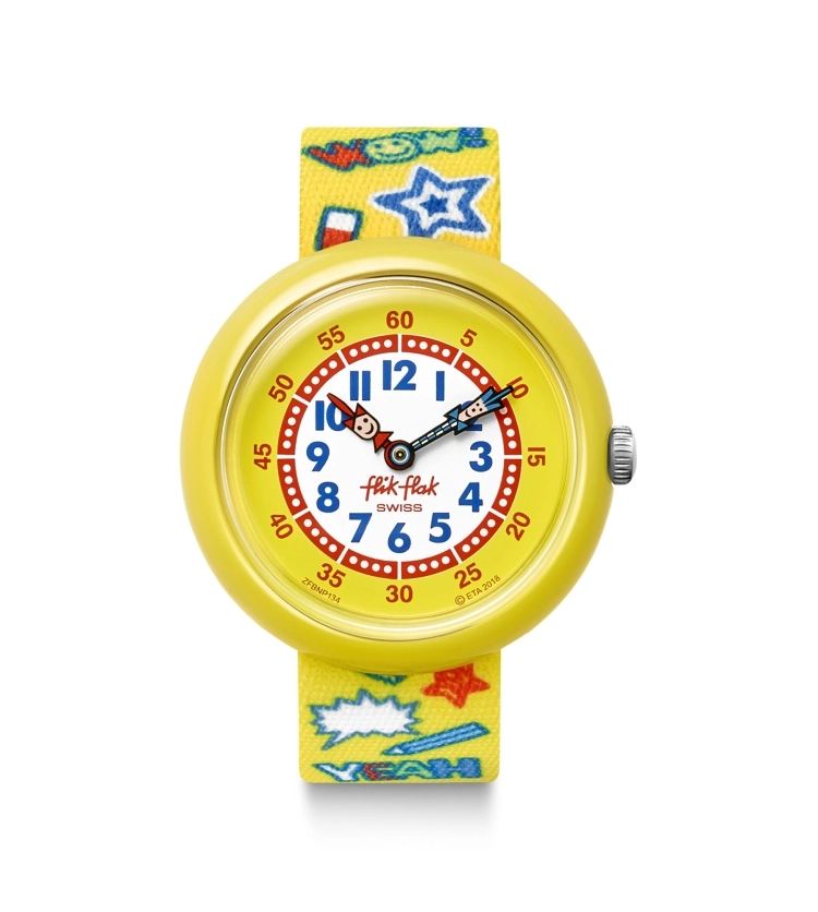 OROLOGIO FLIK FLAK WOW YEAH