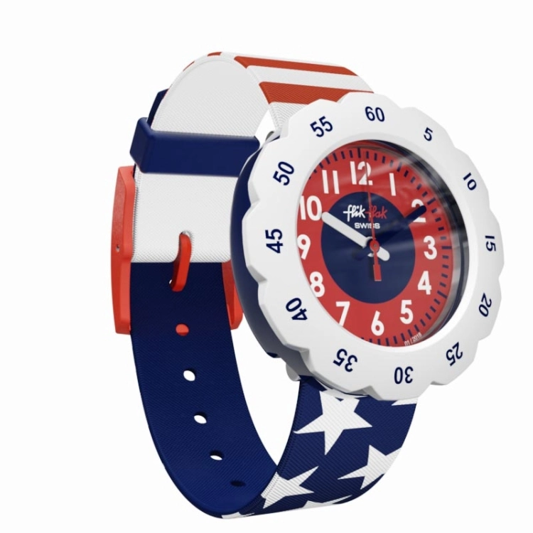 OROLOGIO FLIK FLAK STARS AND STRIPES