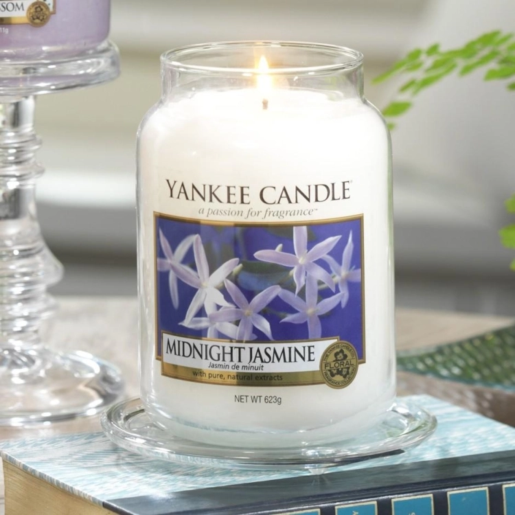 yankee candle CANDELA IN GIARA GRANDE MIDNIGHT JASMINE - Yankee Candle