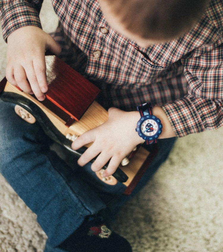 OROLOGIO FLIK FLAK TARTAN STYLE