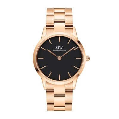 DANIEL WELLINGTON OROLOGIO ICONIC LINK 36MM BLACK - Daniel Wellington