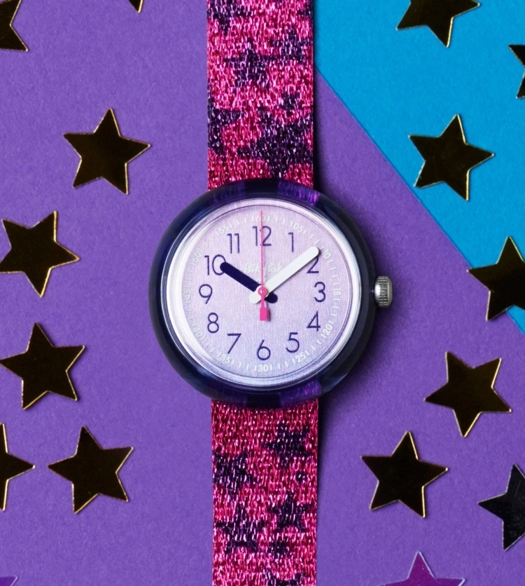 OROLOGIO FLIK FLAK GLITTER STARS