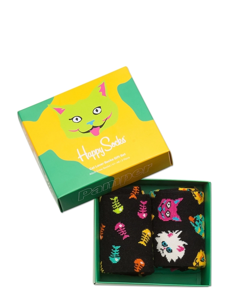 HAPPY SOCKS Cat Lover Gift Box - Happy Socks