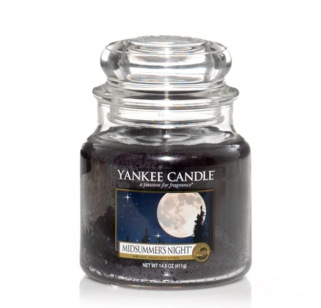 YANKEE CANDLE Candela in giara media Midsummers Night