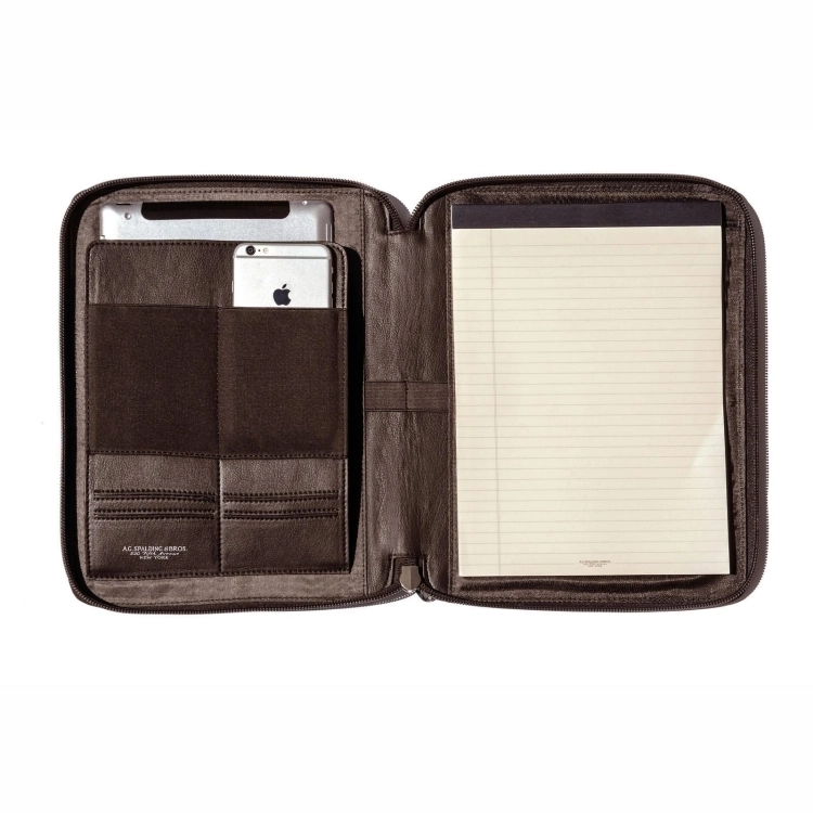 SPALDING & BROS PORTA BLOCCO&TABLET BARK 824505 - Spalding & Bros