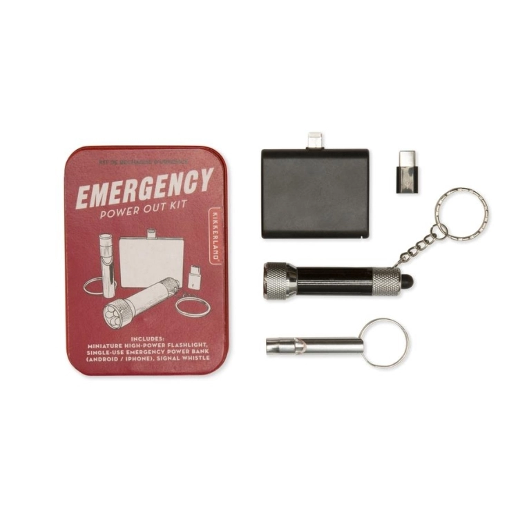 KIKKERLAND EMERGENCY POWER OUT KIT - Kikkerland