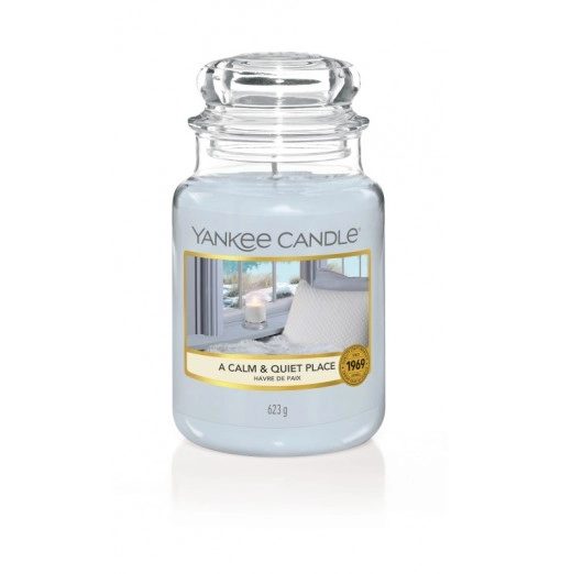 YANKEE CANDLE candela in giara grande A Calm & Quiet Place - Yankee Candle