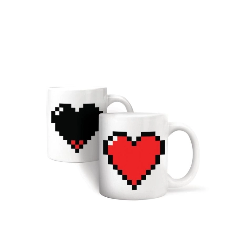 KIKKERLAND MORPH MUG HEART - Kikkerland