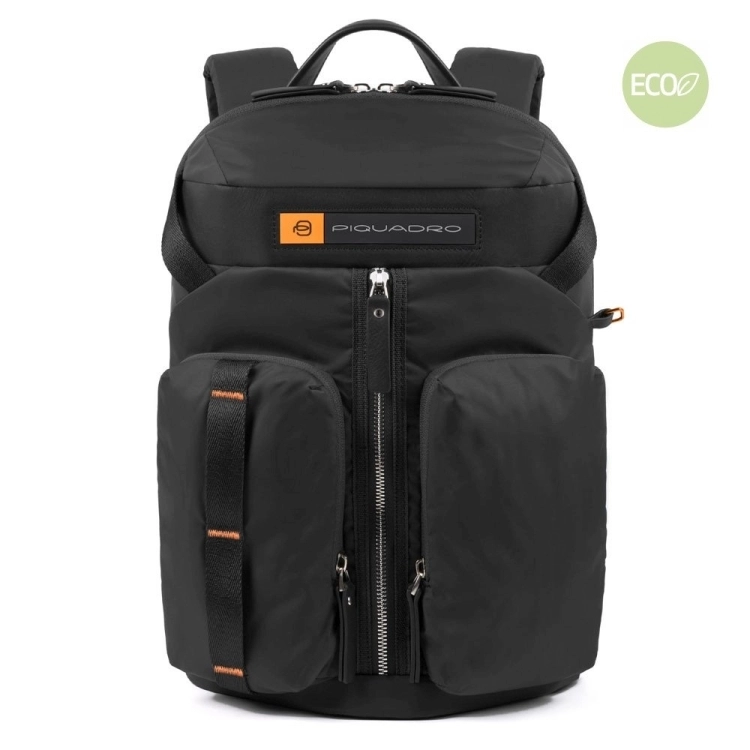 PIQUADRO Zaino in nylon rigenerato PQ-Bios