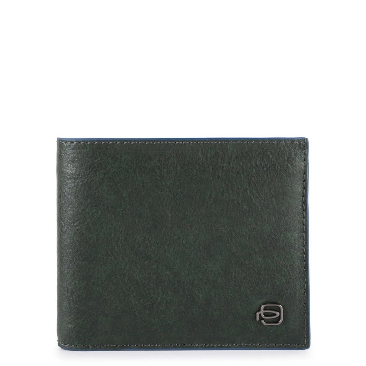 PIQUADRO Portafoglio uomo in pelle Blue Square Special