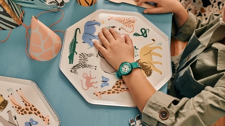 OROLOGIO FLIK FLAK CURIOUS LEMUR