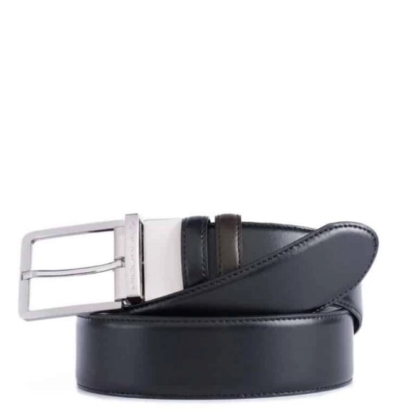 PIQUADRO Cintura uomo reversibile in pelle