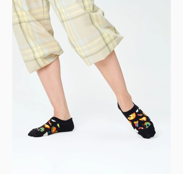 happy socks Junk Food No Show Sock