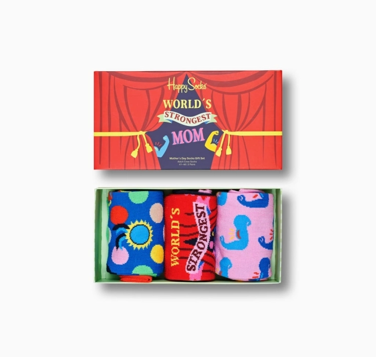 happy socks Mother´s Day Socks Gift Box 3-Pack