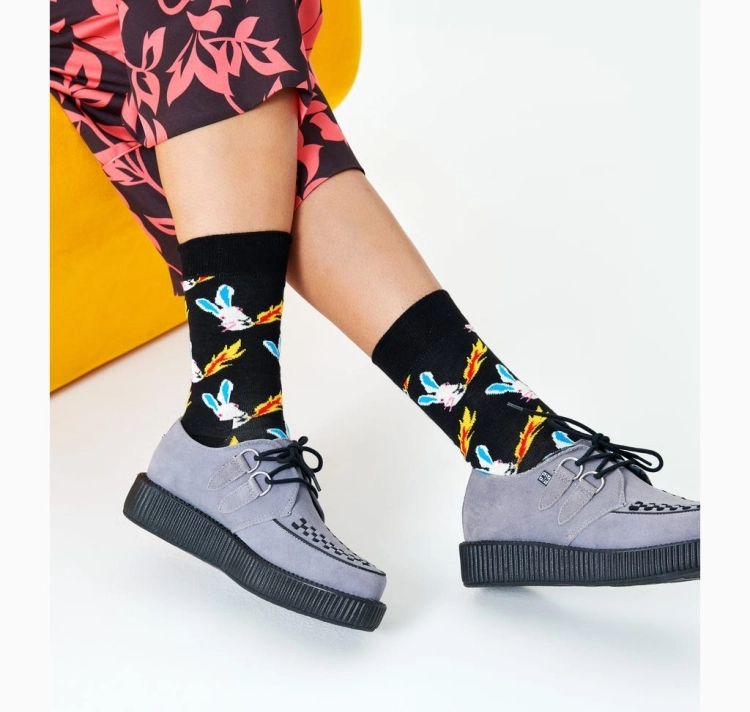 happy socks Fire Rabbit Sock