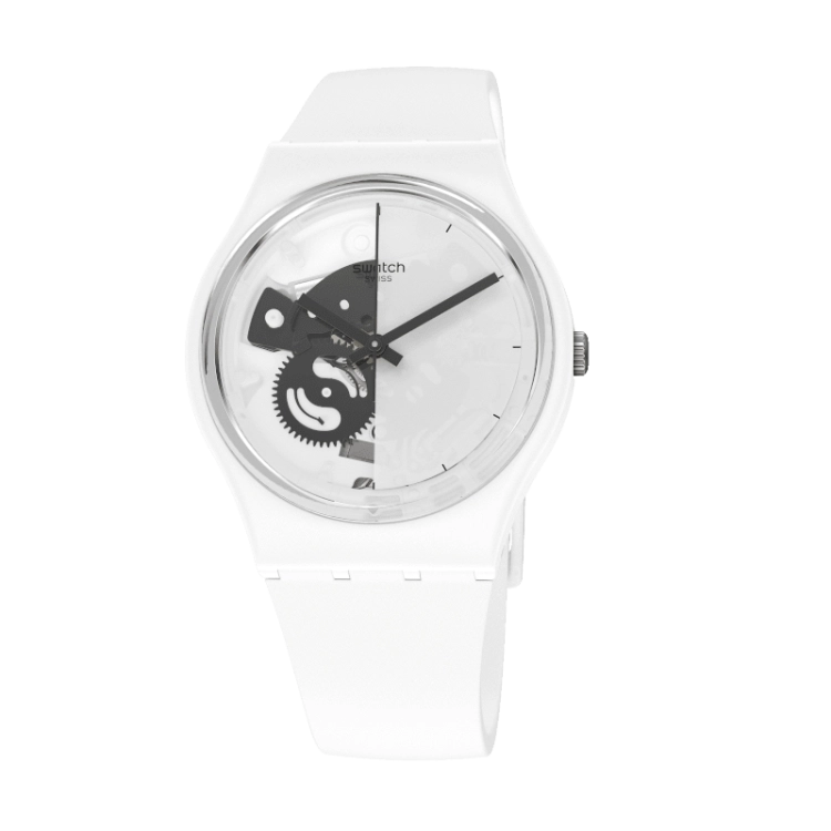SWATCH LIVE TIME WHITE - Swatch