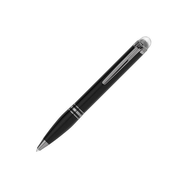 MONT BLANC penna a sfera StarWalker UltraBlack Pregiata Resina MB126362