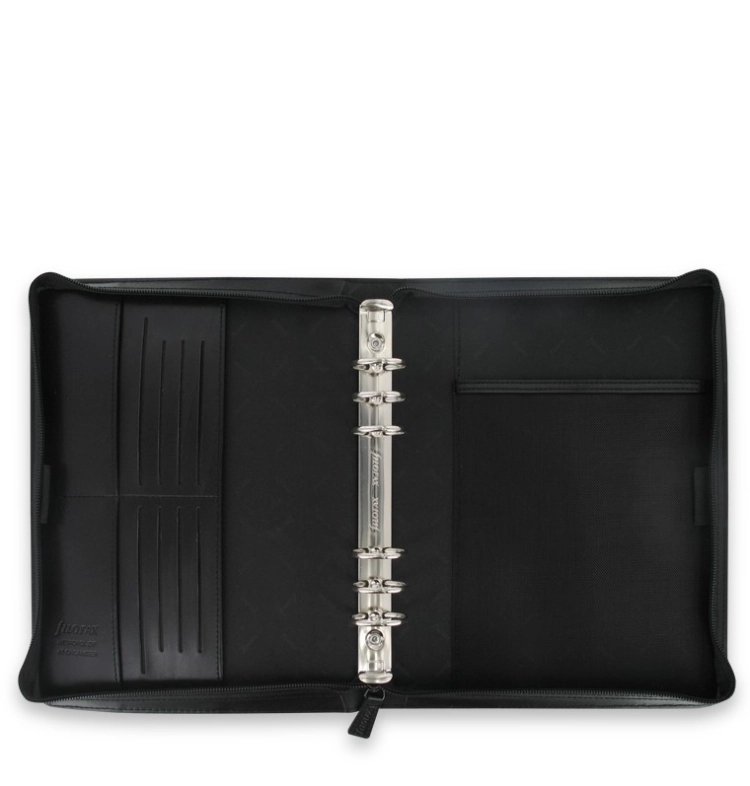 filofax Metropol Zip Organiser A5 Nero 2022 - Filofax