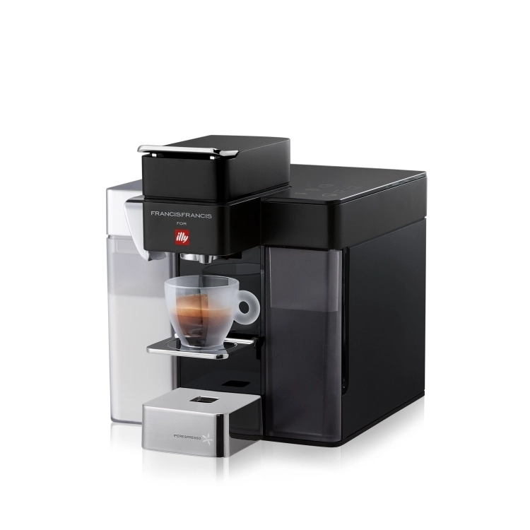 ILLY Y5 Milk Espresso&Coffee - Macchina da Caffè Iperespresso