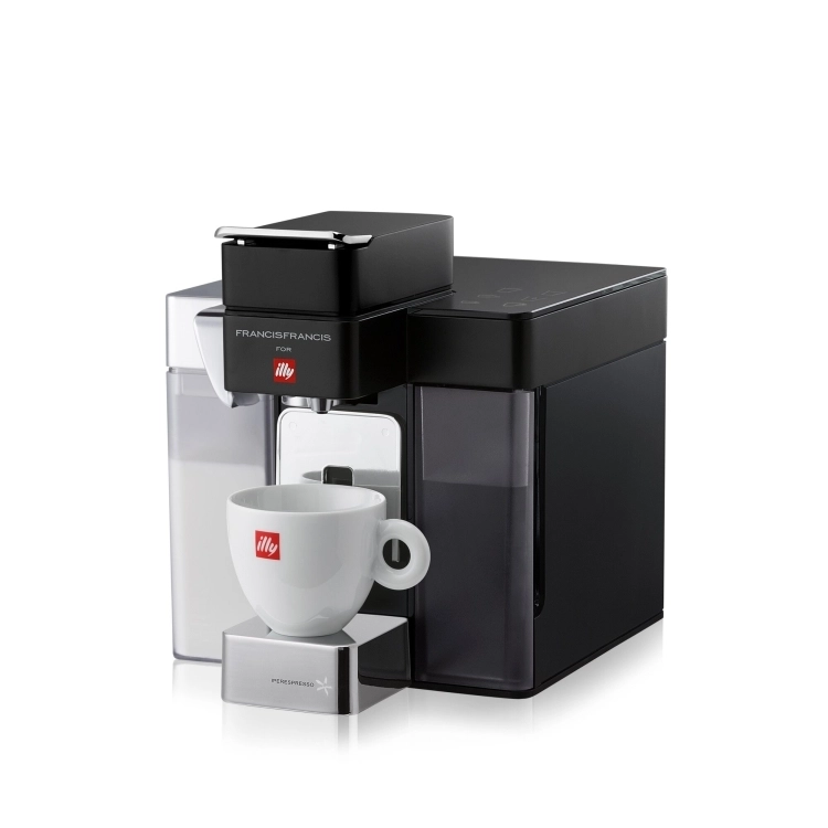 ILLY Y5 Milk Espresso&Coffee - Macchina da Caffè Iperespresso - Illy