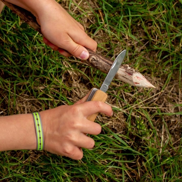 KIKKERLAND HUCKLEBERRY FIRST POCKET KNIFE - Kikkerland