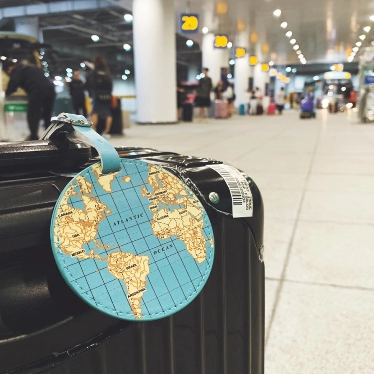 KIKKERLAND WORLD TRAVELER LUGGAGE TAG