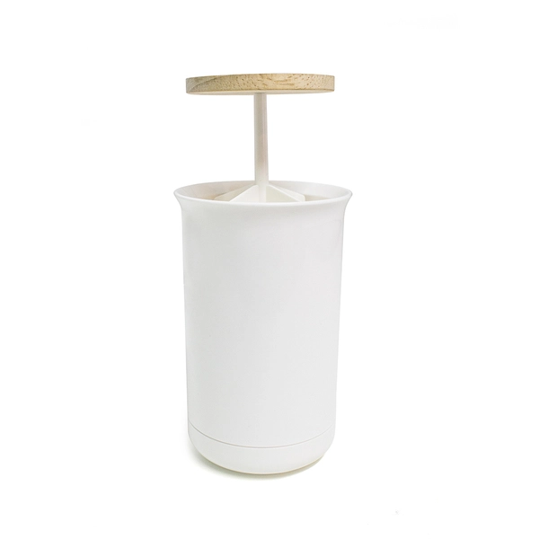 BALVI Dispenser cotton fioc Push & Up bianco - Balvi